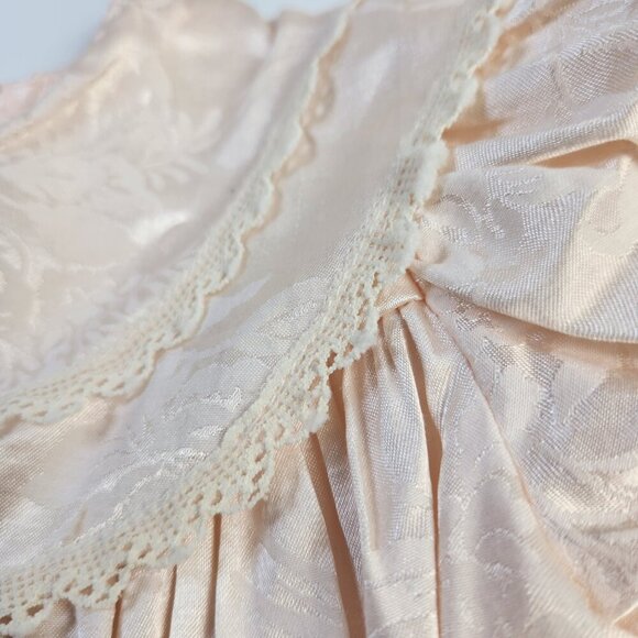 Vintage Jessica McClintock Gunne Sax Girls 24 month Lace Trim Dress Floral - Picture 4 of 11